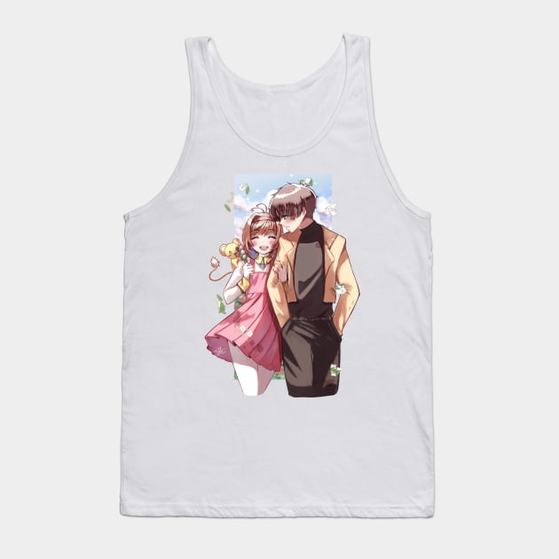 Sakura and Syaoran date Tank Top by Fukosshi